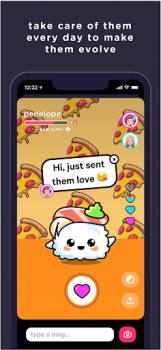 Download SUSH Grow cute virtual animal Social for Android screenshot 3