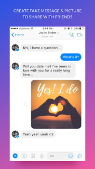 Download iFake: Fake Chat Messages Entertainment for Android screenshot 3