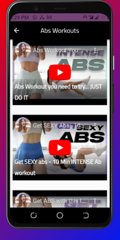 Download Workout - Chloe Ting Health & Fitness for Android screenshot 2