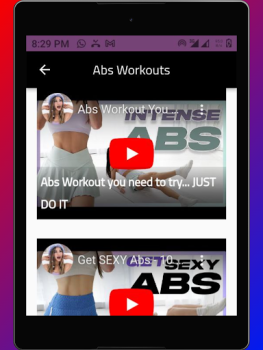 Download Workout - Chloe Ting Health & Fitness for Android screenshot 6