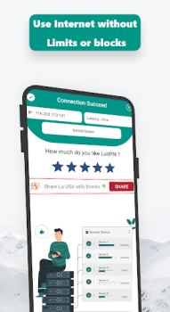 Download La USA - Get USA IP Tools for Android screenshot 5