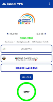 Download Jc Tunnel Vpn Unlimited Vpn Tools for Android screenshot 3