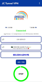 Download Jc Tunnel Vpn Unlimited Vpn Tools for Android screenshot 4