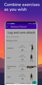 Download Full body workout at home Health & Fitness for Android screenshot 4