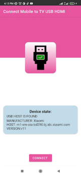 Download Connect Mobile to TV USB HDMI Miscellaneous for Android screenshot 2