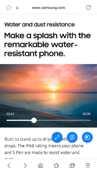 Download Samsung Internet Browser Beta Contact for Android screenshot 4