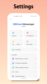Download MDGram Messenger Contact for Android screenshot 5