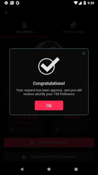 Download Tikio Real Followers and Fans Tools for Android screenshot 3