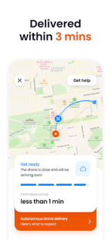 Download Manna Drone Delivery Food and drink for Android screenshot 4