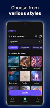 Download Artpix - AI Art Generator Art and design for Android screenshot 6