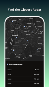 Download Radar Map, Radar Detector, HUD Maps and navigation for Android screenshot 4