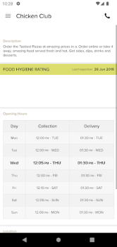 Download Chicken Club Food and drink for Android screenshot 3