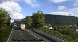 Download Highway Euro truck Simulator Race for Android screenshot 3