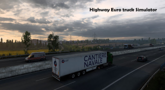 Download Highway Euro truck Simulator Race for Android screenshot 4