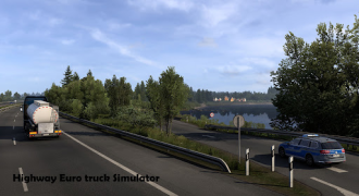 Download Highway Euro truck Simulator Race for Android screenshot 6