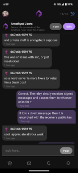 Download Amethyst Social for Android screenshot 2