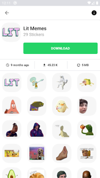 Download Funny Memes Stickers WASticker Tools for Android screenshot 2