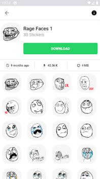 Download Funny Memes Stickers WASticker Tools for Android screenshot 3