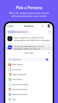Download ChatSonic: Super ChatGPT App Work for Android screenshot 5