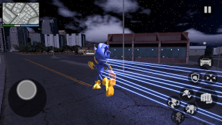 Download Blue Hero Rope Game Action for Android screenshot 2