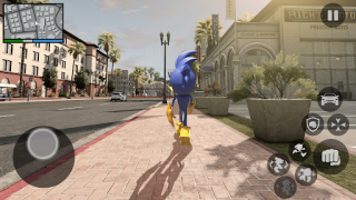 Download Blue Hero Rope Game Action for Android screenshot 4