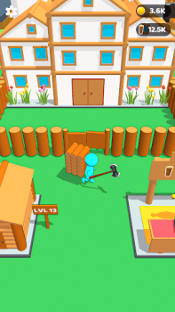 Download Craftheim - Lumberjack Island Simulators for Android screenshot 4