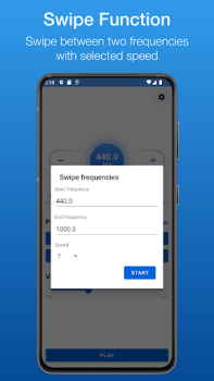 Download Tone Generator Music and audio for Android screenshot 3