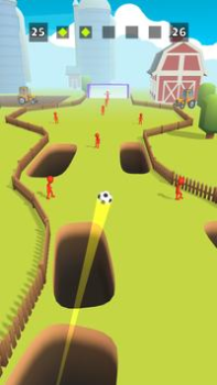 Download Crazy Kick! Fun Football game Arcade for Android screenshot 3