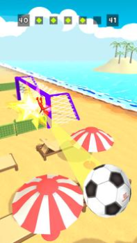 Download Crazy Kick! Fun Football game Arcade for Android screenshot 5