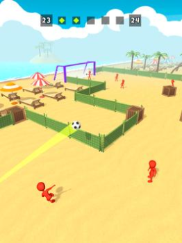 Download Crazy Kick! Fun Football game Arcade for Android screenshot 6