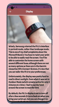 Download Galaxy Fit 2 smart watch Guide Education for Android screenshot 4