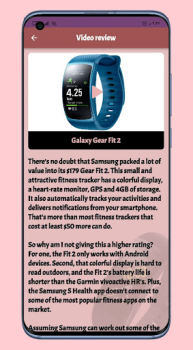 Download Galaxy Fit 2 smart watch Guide Education for Android screenshot 6