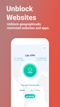 Download Lite VPN - Secure VPN Proxy Tools for Android screenshot 2