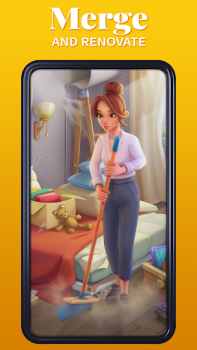 Download Merge Hotel Empire: Design Casual for Android screenshot 2