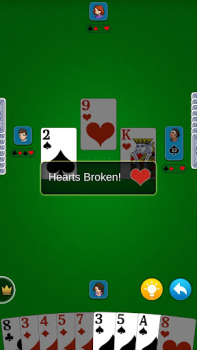 Download Hearts: Classic Card Game Board games for Android screenshot 6