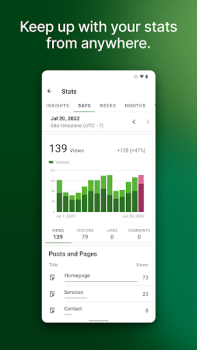 Download Jetpack – Website Builder Work for Android screenshot 5