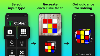 Download Cube Cipher - Cube Solver Puzzles for Android screenshot 2