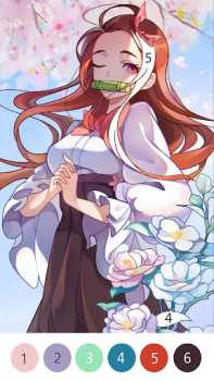 Download Painting Book - Anime Color Art and design for Android screenshot 2