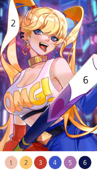 Download Painting Book - Anime Color Art and design for Android screenshot 3