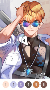 Download Painting Book - Anime Color Art and design for Android screenshot 6