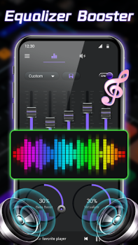 Download Equalizer- Bass Booster&Volume Music and audio for Android screenshot 4