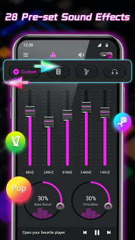 Download Equalizer- Bass Booster&Volume Music and audio for Android screenshot 6