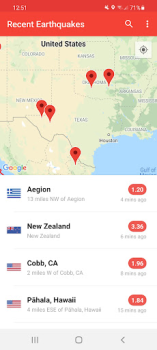 Download My Earthquake Alerts - Map Weather for Android screenshot 4