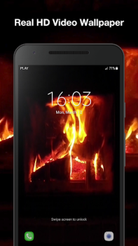Download Fireplace Live Wallpaper Personalization for Android screenshot 3