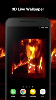 Download Fireplace Live Wallpaper Personalization for Android screenshot 5