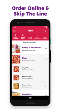 Download Chuck E. Cheese Food and drink for Android screenshot 4