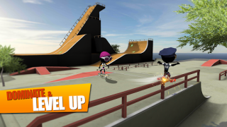Download Stickman Skate Battle Sport games for Android screenshot 2