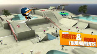 Download Stickman Skate Battle Sport games for Android screenshot 4