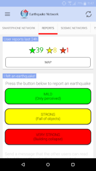 Download Earthquake Network Contact for Android screenshot 4