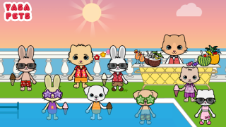 Download Yasa Pets Vacation Learning Games for Android screenshot 3